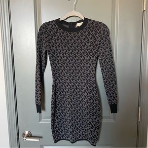 Michael Kors Logo Bodycon Dress